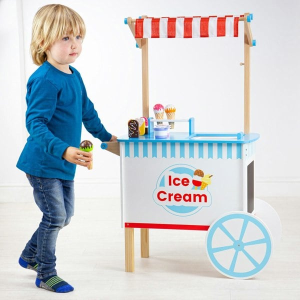 Bigjigs Toys BJ409 Ice Cream Cart