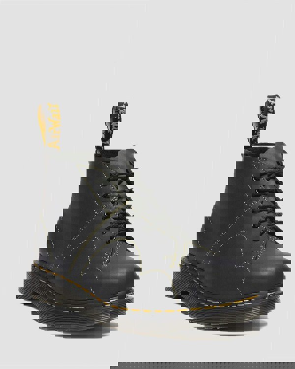 Dr. Martens Church Leather Black Boots