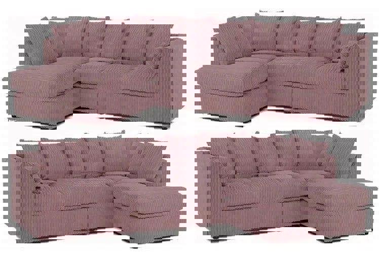 Chicago 5 Seater Corner Scatter Back Sofa Scene