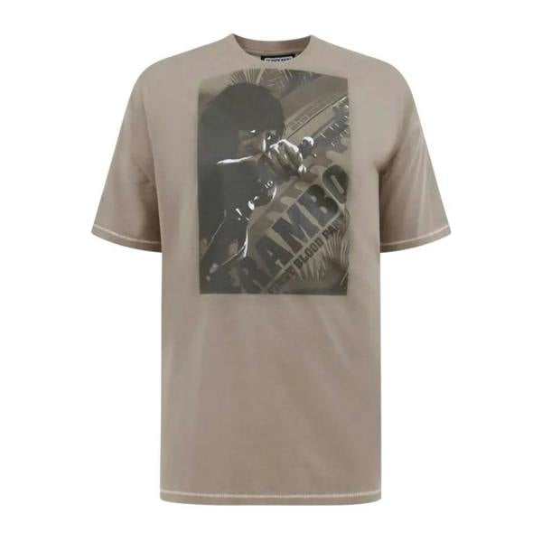 Duke Mens Jarrett D55 Rambo Kingsize T-Shirt - Stone - 