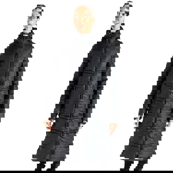 Dare 2B Womens/Ladies Distinguish Baffled Padded Jacket - Black