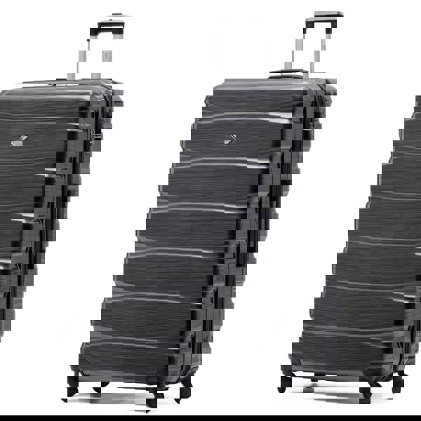 Flight Knight 29" Large Suitcase Check-in Hold Luggage Hard Shell 4 Wheels TSA Lock