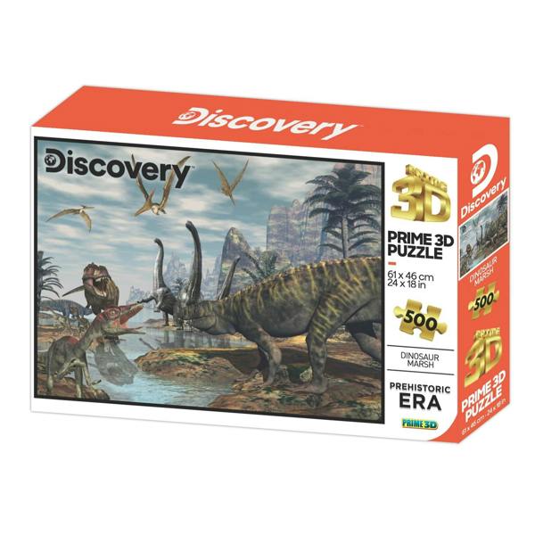 Prime 3D Puzzles Prime 3D Discovery Dinosaur Marsh Puzzle