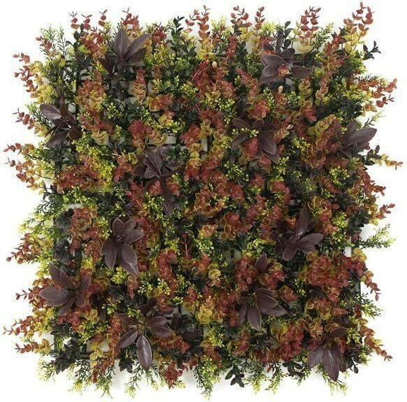 HYGRAD BUILT TO SURVIVE Artificial Boxwood Hedge Panels 50×50cm – Green Wall Screening, Pack of 12 | HYGRAD®