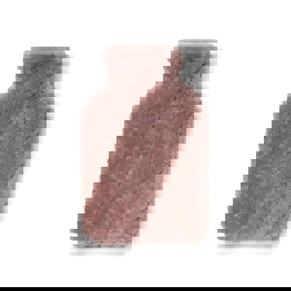 Leaf Hot Water Bottle Light Purple