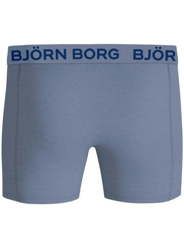 Bjorn Borg 3-Pack Floral Print Boxer Briefs, Blue Mix