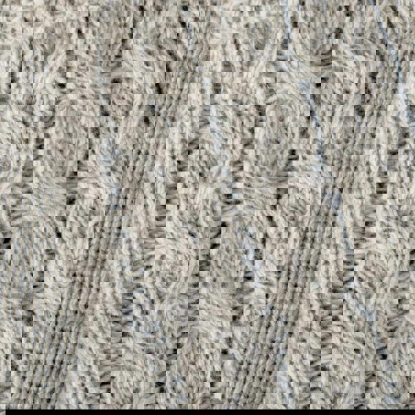 Aran Cable Cuff Fine Knit Gloves Stay Warm & Stylish with Aran Cable Cuff Fine Knit Gloves