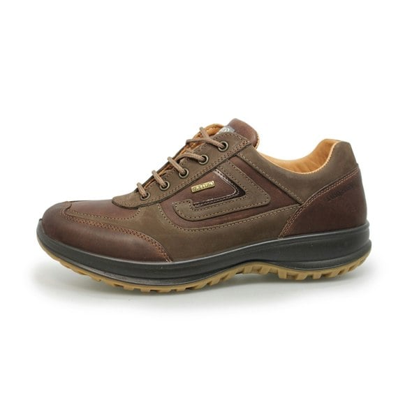 Grisport Mens Airwalker Leather Walking Shoes - Tan