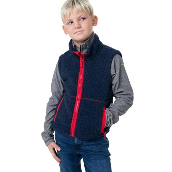 Trespass Childrens/Kids Talant Fleece Gilet - Navy - 