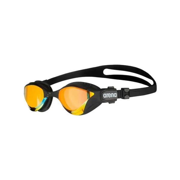 Arena Cobra Tri Swipe Mirror black and yellow goggles
