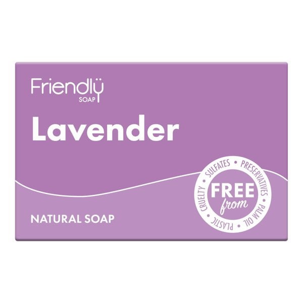 Friendly Soap - Lavender Natural Soap - 4 X 95g