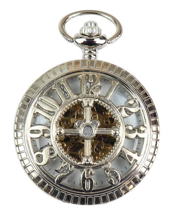 TruClothing Automatic  Pocket Watch Mechanical Peaky Blinders Vintage Double Hunter