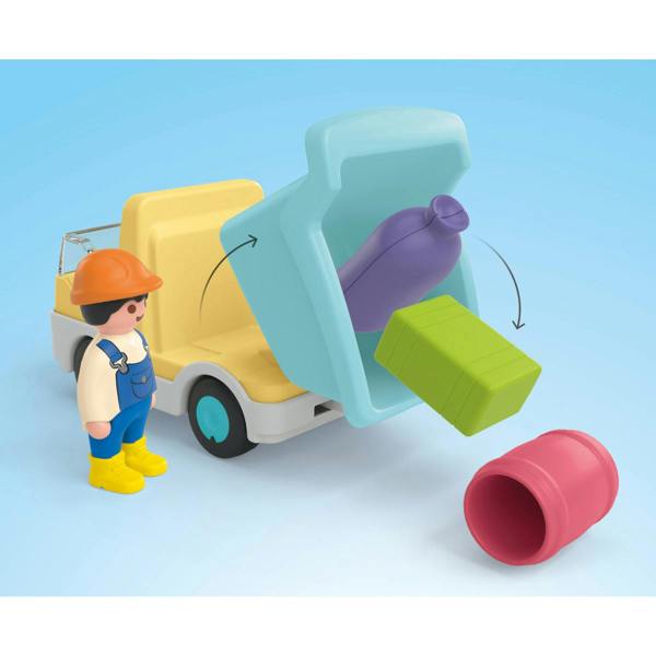 Playmobil JUNIOR: Construction Truck with Garage - 71686 Playset