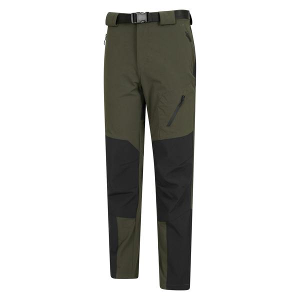 Mountain Warehouse Mens Forest Water Resistant Short Trousers - Green - 