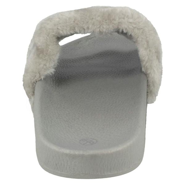 Spot On Ladies Spot On Flat Slip On Mule Sandals