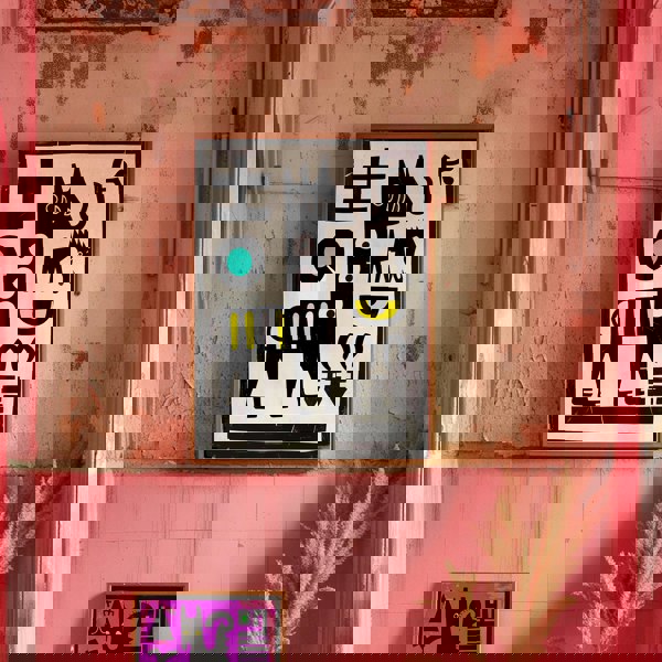 The Zebra - Balance Art Print By Love Frankie