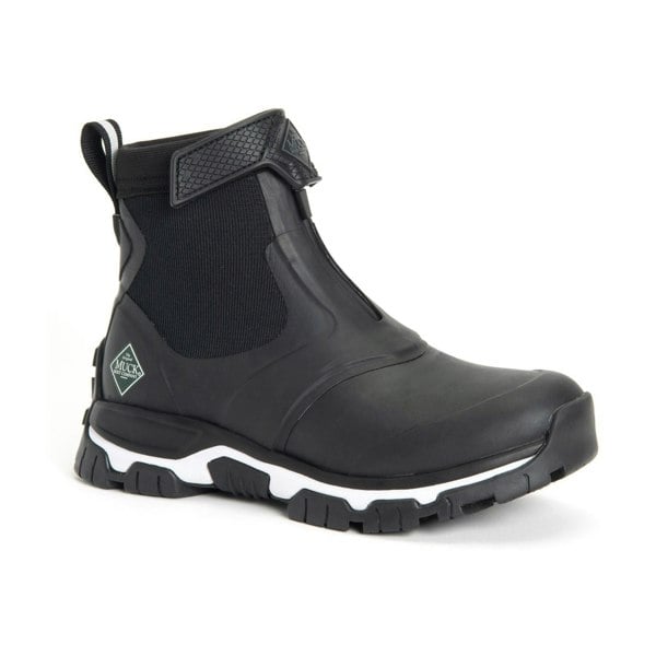 Muck Boots Apex Mid Zip Women's Boots in Black/White