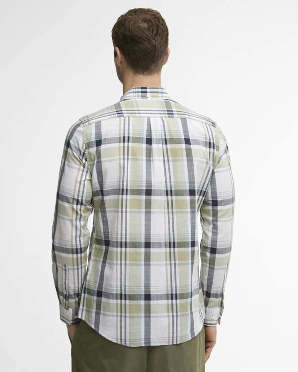 Barbour Kidd Tailored Long-Sleeved Shirt - Laurel Green