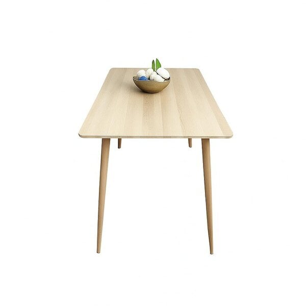 Kosy Koala Modern Rectangle Oak Effect Dining Table Only For Dining Room