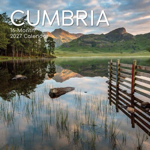 Cumbria Calendar 2027, Wall Calendars, Month To View, Travel, Gift