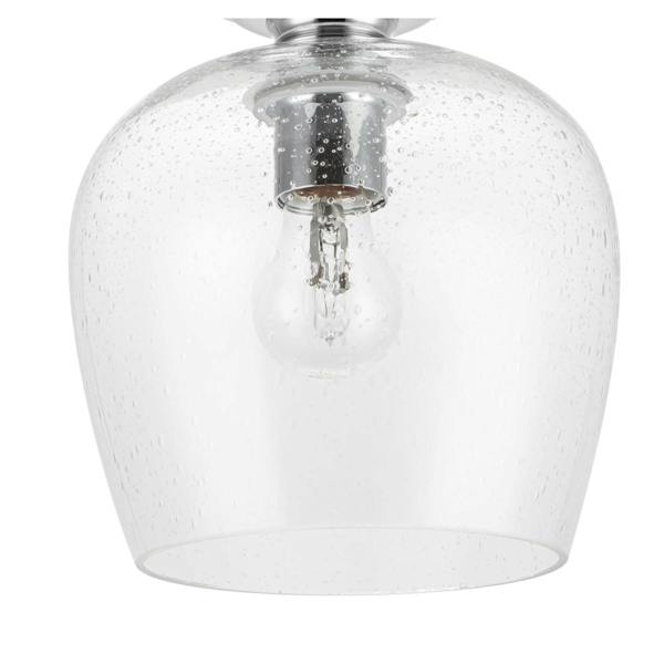 COSYLYTE Oakdale Bathroom Bubble Glass Ceiling Light