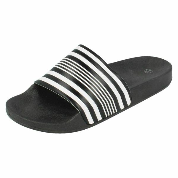 Spot On Mens Spot on Striped Mule