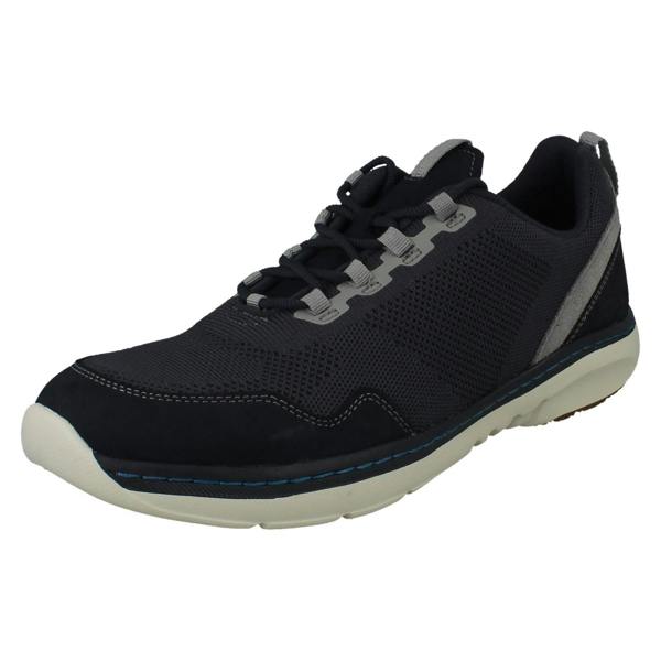Clarks Mens Clarks Lace Up Casual Shoes ClarksPro Knit