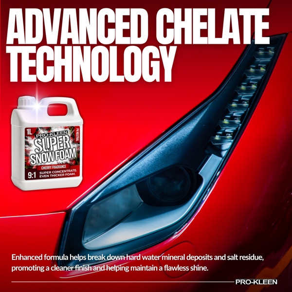 ProKleen Pro-Kleen Super Snow Foam Car Shampoo 2L Cherry