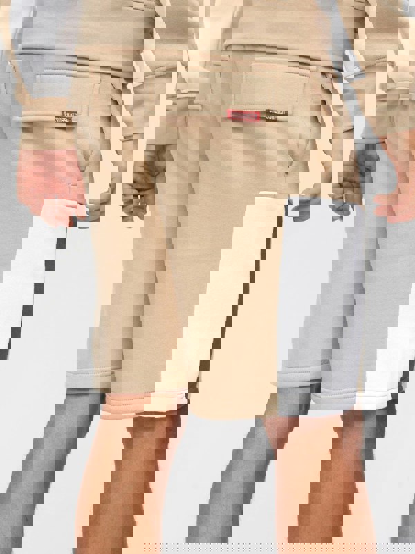 Crosshatch Silomane Shorts Stone