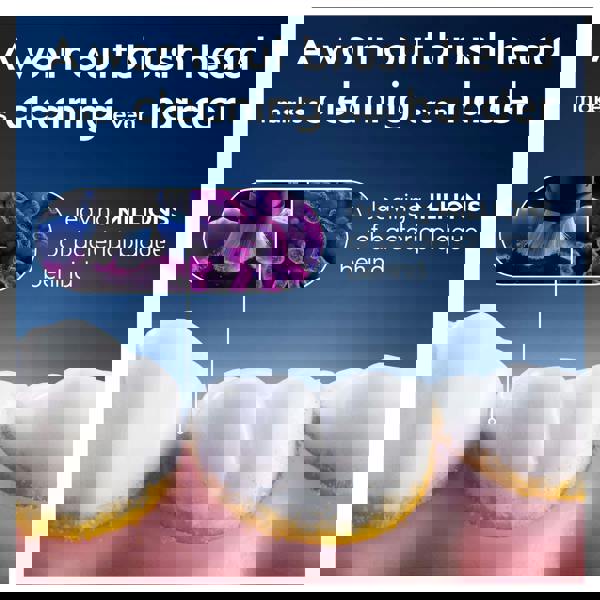 Oral-B iO Replacement Heads Gentle Clean White 4 Pack - Additional 4