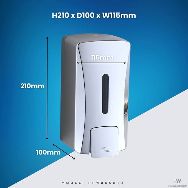 ProWashroom 1000ml Soap Dispenser in Black