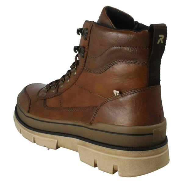 Rieker Mens Rieker Lace/Zip Up Casual Boots U1271