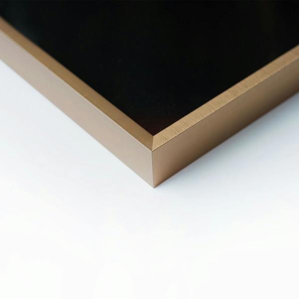 nielsen Alpha Aluminium Picture Frame - Brushed Amber