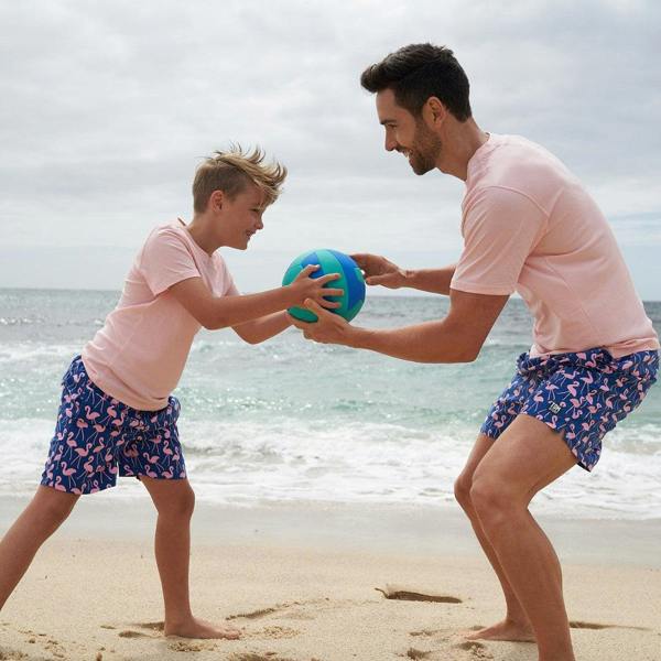 Tom & Teddy Rose Flamingos