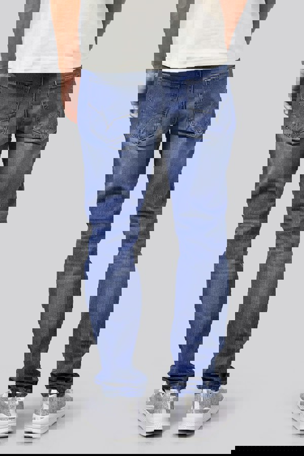 ENORSIA Mens Cotton Blend Slim Fit Jeans