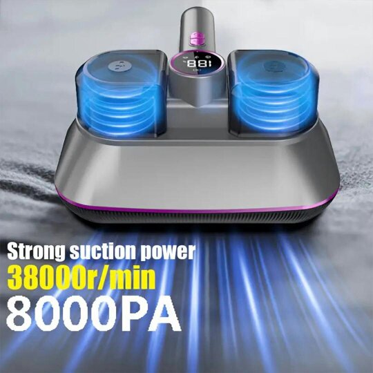 Havendro 8500PA Wireless Vacuum Cleaner Mite Remover UV Sterilization For Bed Mattress