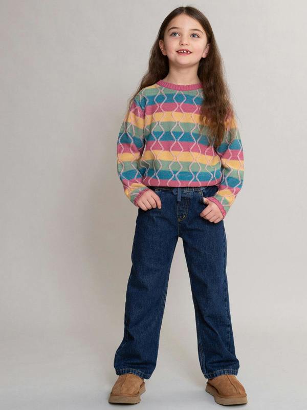Kite Girls Organic Fancy Stripe Jumper