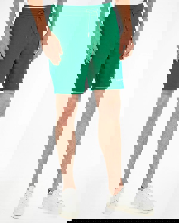 Tommy Hilfiger Small Tommy Logo Mens Sweat Shorts - Olympic Green