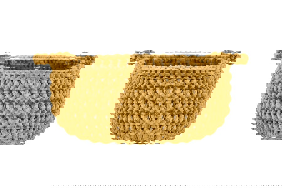 Small basket MUSTARD - Zuri House