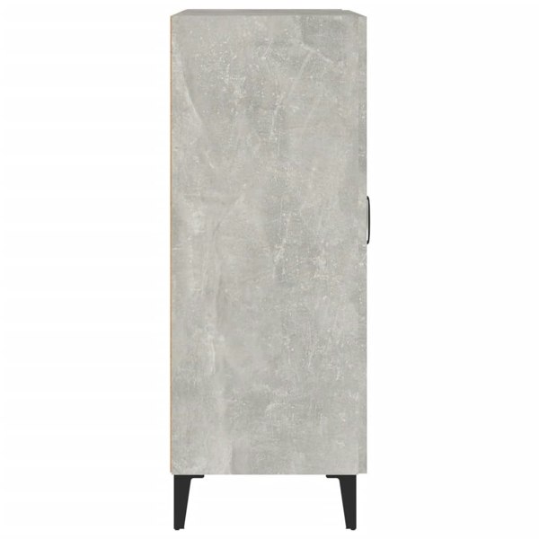 Berkfield Sideboard Concrete Grey 69.5x34x90 cm Engineered Wood