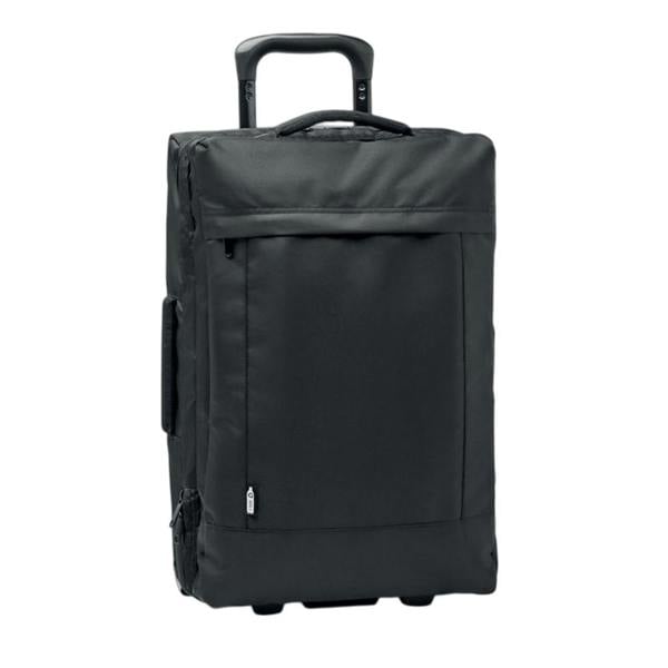 MidOcean Artic Plain RPET Trolley Bag - Black