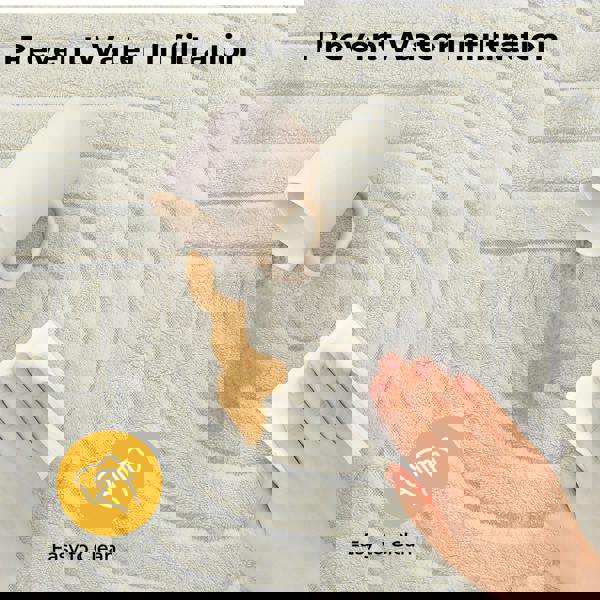 Marlow Washable Area Rug Soft Velvet Floor Mat Non Slip Living Room 120x160cm