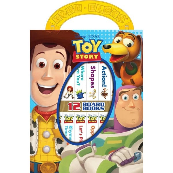 Disney Toy Story Woody, Buzz Lightyear, and More! - My First Library Board Book Block 12-Book Set