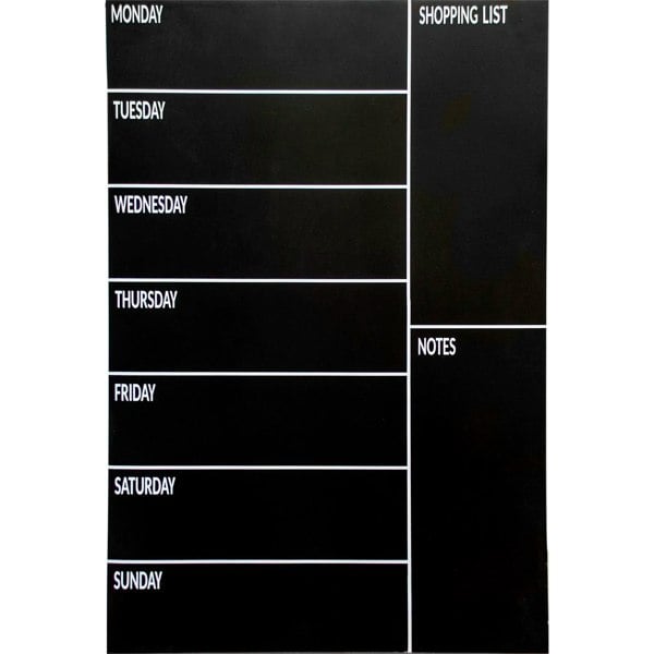 Maison des Cadeaux Daily Planner & Shopping List Memo Board