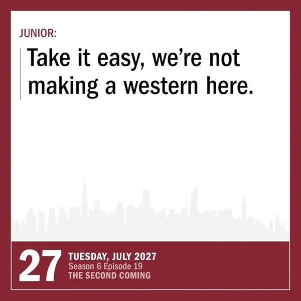 The Sopranos Desk Calendar 2027, Desk Calendars, Day To View, Entertainment, Gift