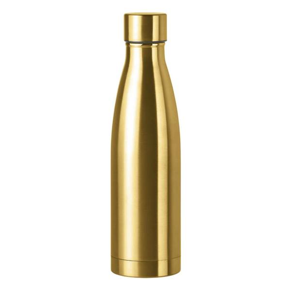 MidOcean Belo Double Wall 500ml Water Bottle - Matt Gold - 