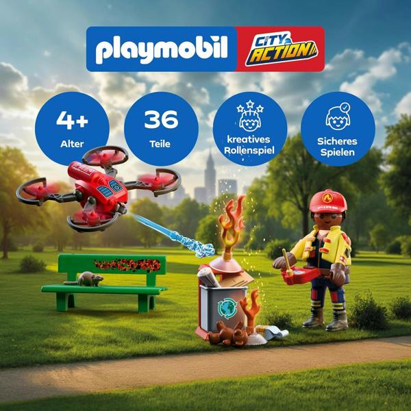 Firefighting Drone - 72197 Playset