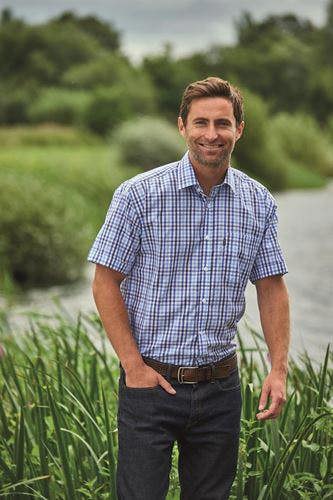 Mens Champion Short Sleeve Doncaster Shirt