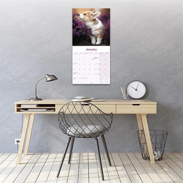 Corgi Calendar 2027, Wall Calendars, Month To View, Dogs, Gift