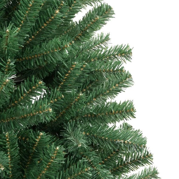 Berkfield Artificial Hinged Christmas Tree with Stand Green 180 cm